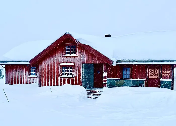 Large Cabin Sjusjoen Best View, Sauna, Ski Inout